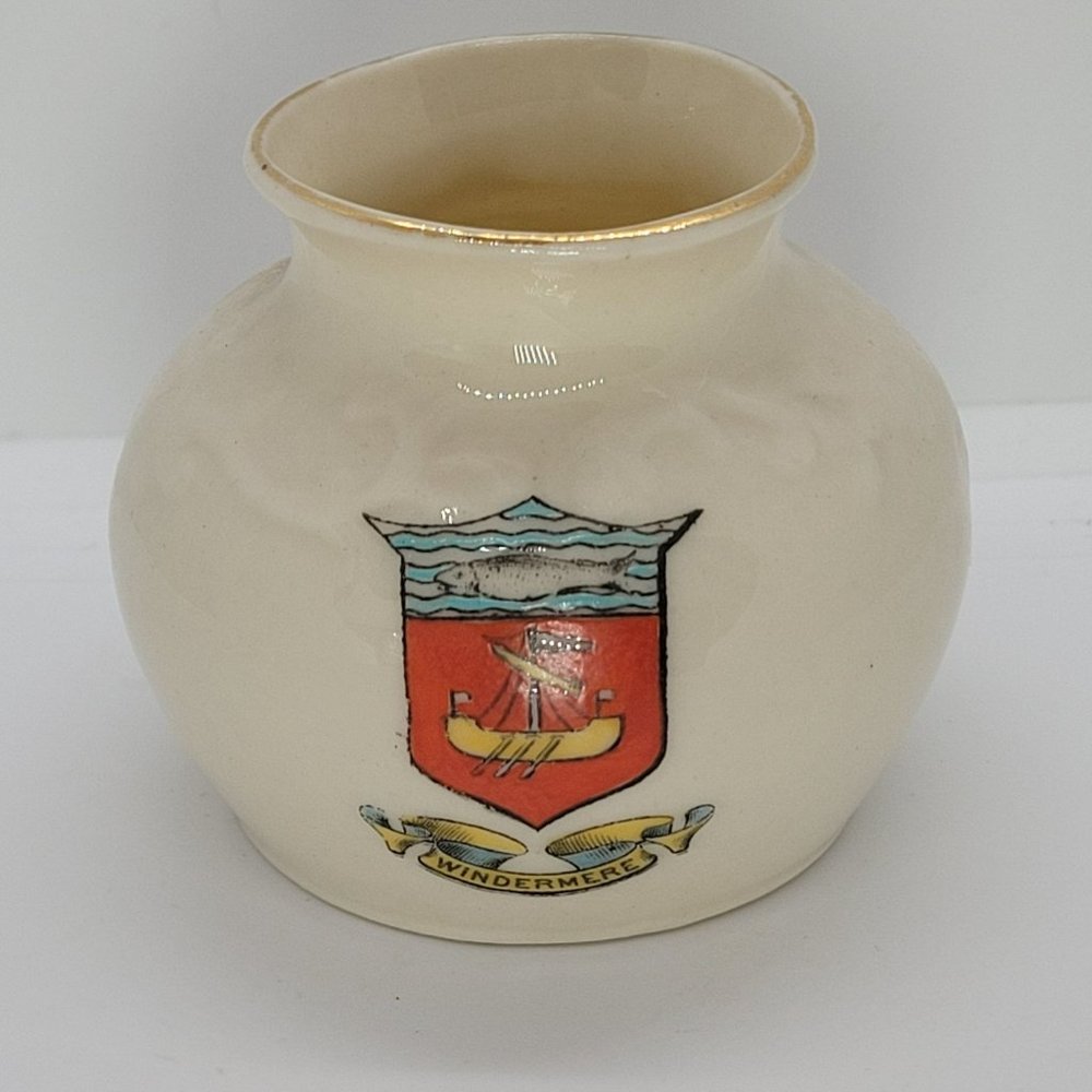 Vintage Miniature Vase Windermere Carlton China & Sons